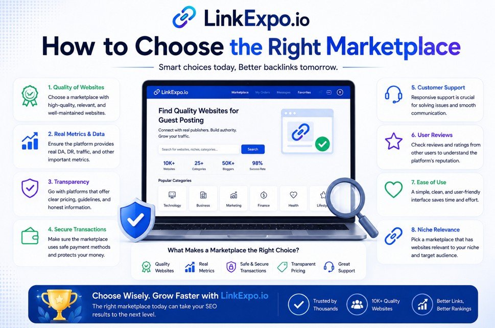 How to Choose the Right Marketplace
