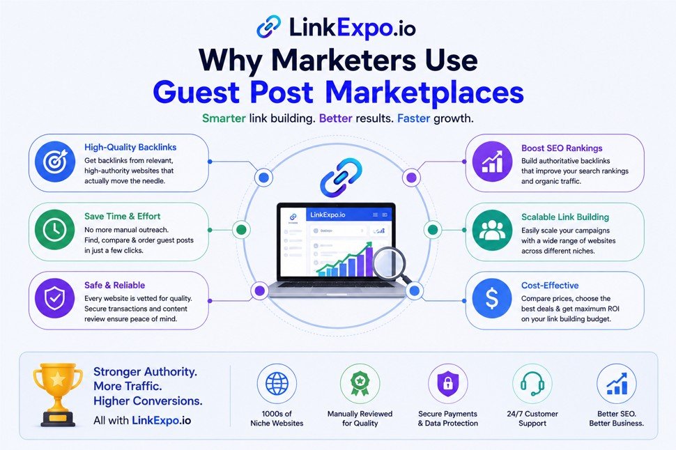 Why Marketers Use Guest Post Marketplaces