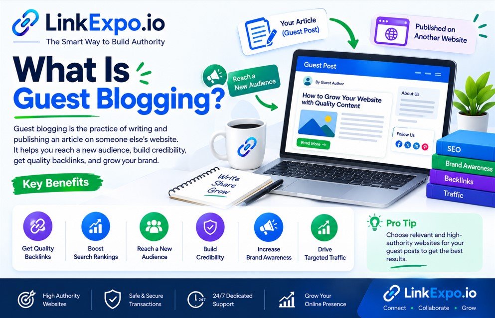 What Is Guest Blogging?